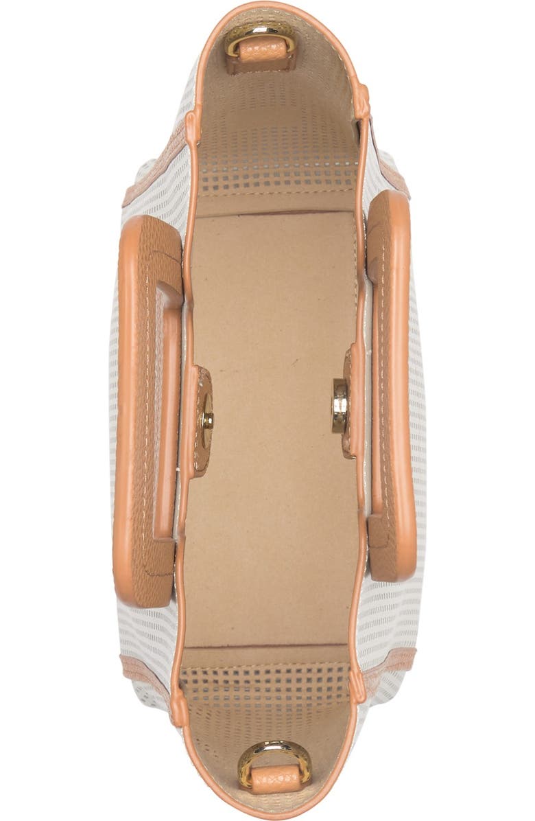 TMRW STUDIO Antonio Mini Perforated Leather Tote, Alternate, color,