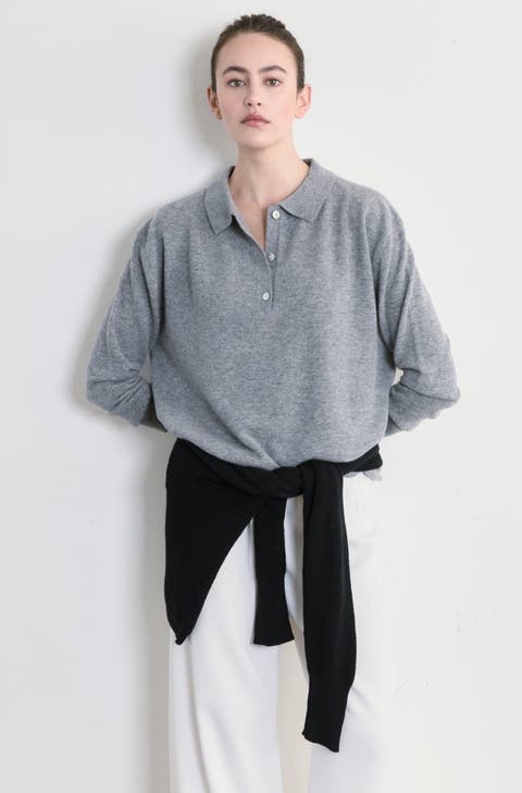 Lightweight Wool Polo