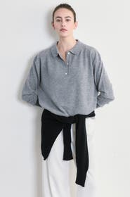 Almina Concept Lightweight Wool Polo