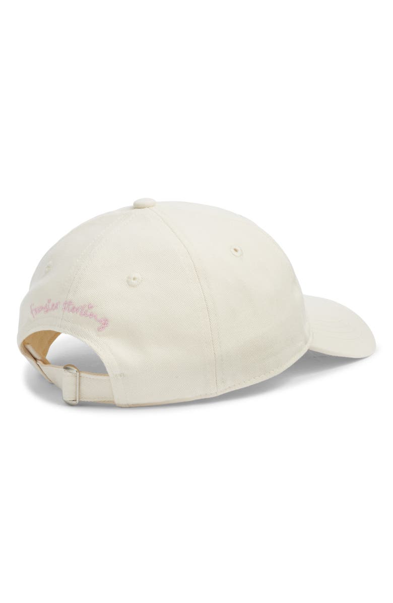 FRASIER STERLING Embroidered Poodle Baseball Cap, Alternate, color, Cream