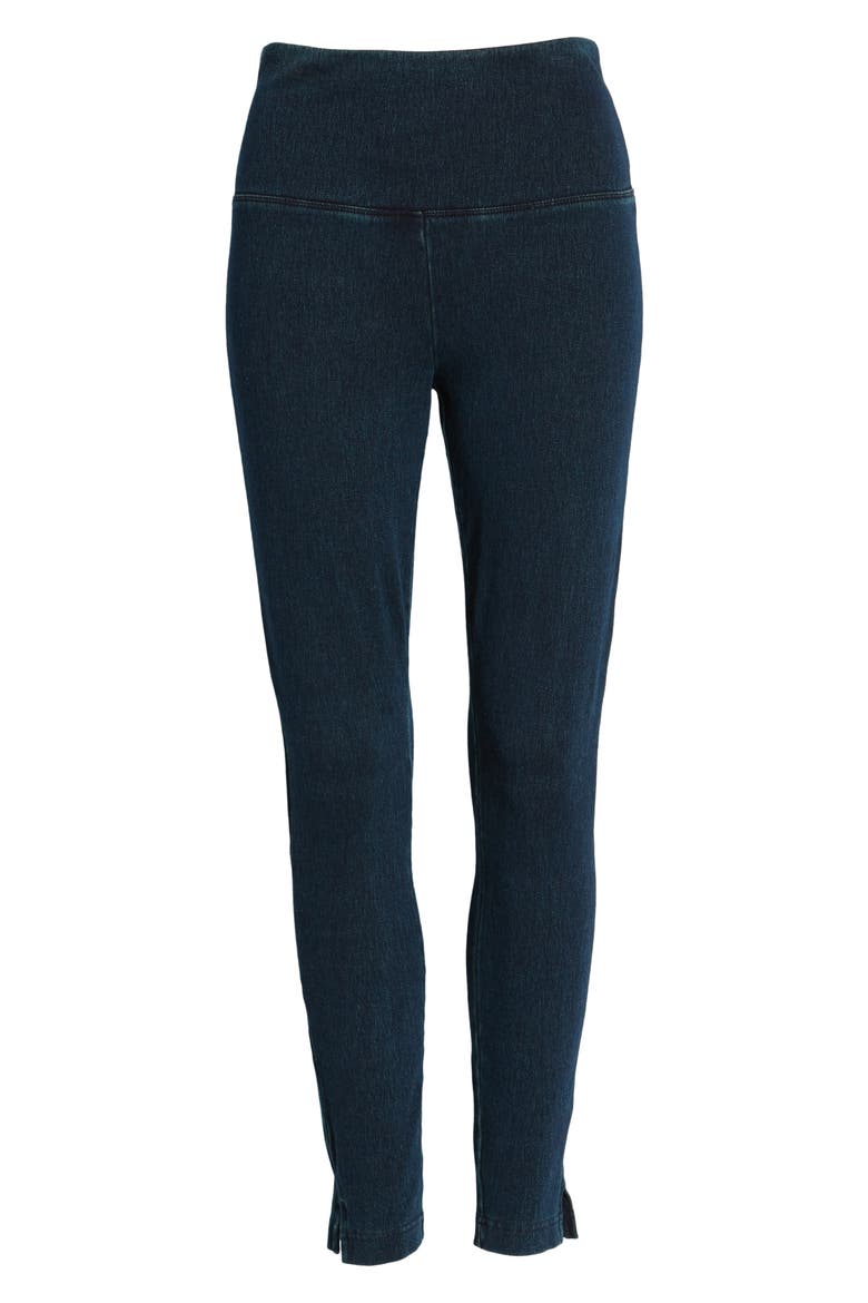 Lyssé High Waist Skinny Denim Leggings, Alternate, color, INDIGO