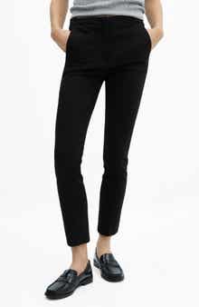 MANGO Slim Fit Crop Pants
