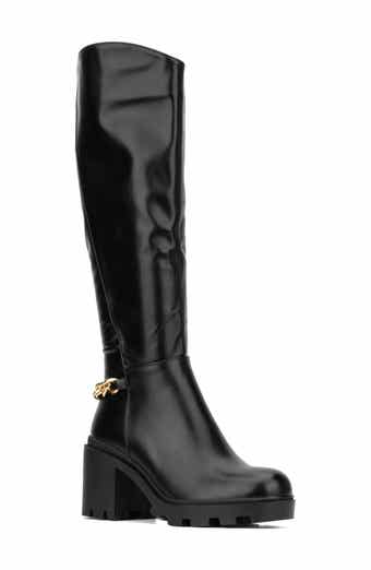 TORGEIS Athena Lug Sole Chain Boot