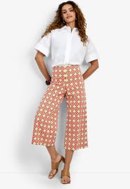 Trina Turk Diona Crop Pant Salerno