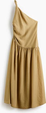 H&M Twist-detail One-shoulder Dress