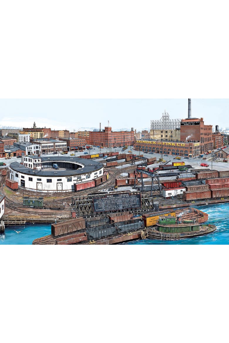 CNJX Bronx Connection 1000 piece Jigsaw Puzzle for Adults, Alternate, color, Multicolor