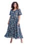  Navy Paisley Floral Print