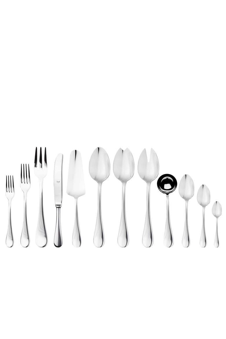 Brescia Flatware Set - 67 Pieces, Main, color, Stainless Steel