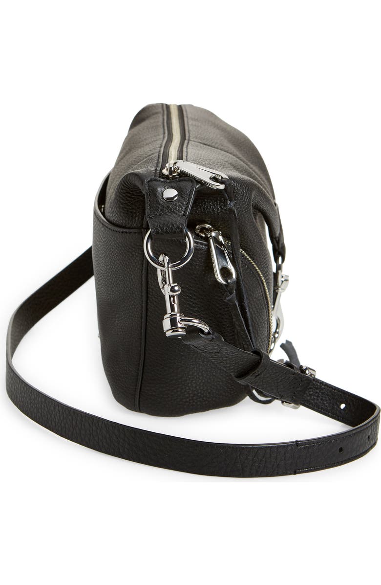 Rebecca Minkoff Small Julian Leather Crossbody, Alternate, color,