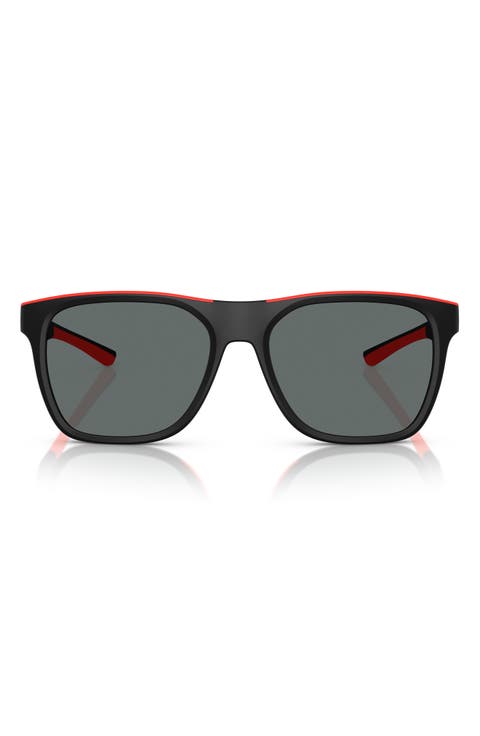 57mm Square Sunglasses