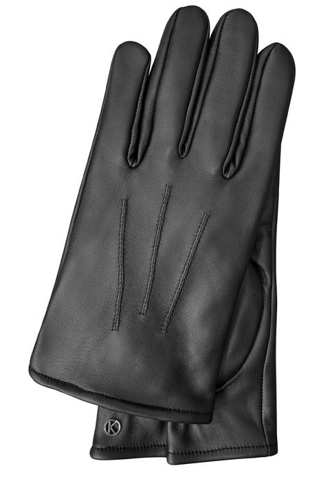 Premium Lamb Leather Touchscreen Gloves
