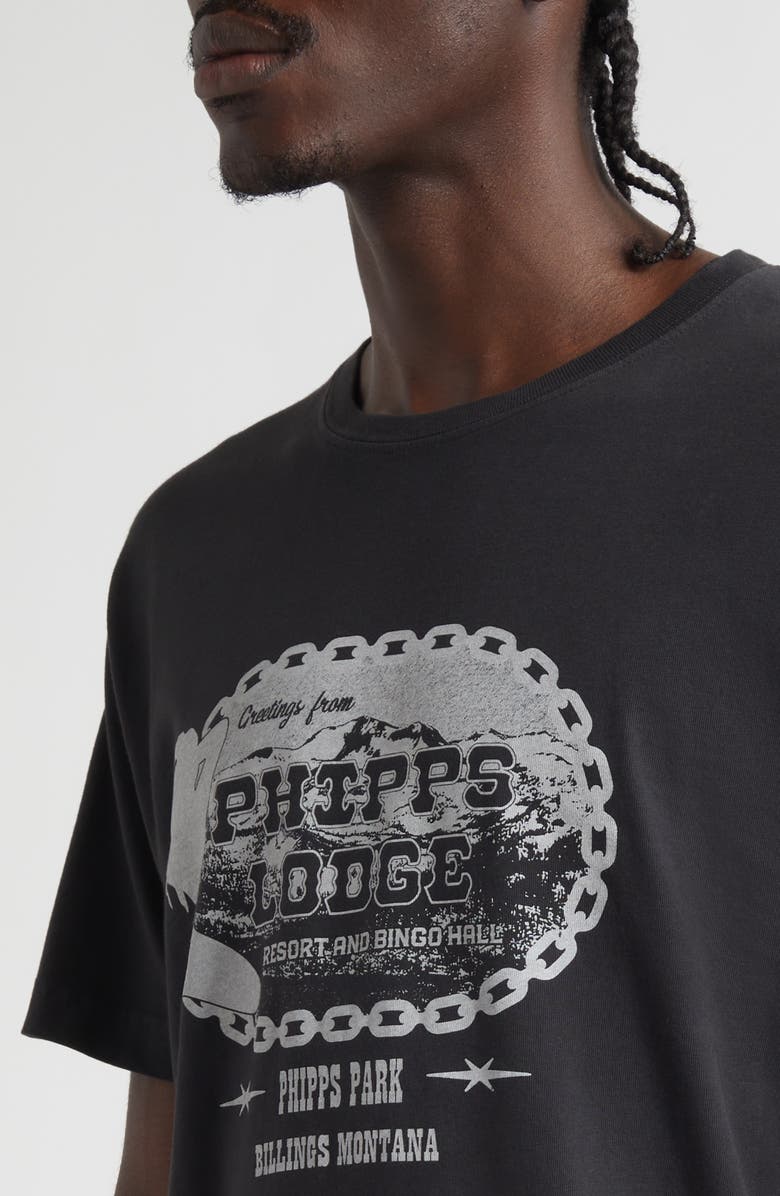 PHIPPS Lodge Graphic T-Shirt, Alternate, color, Black