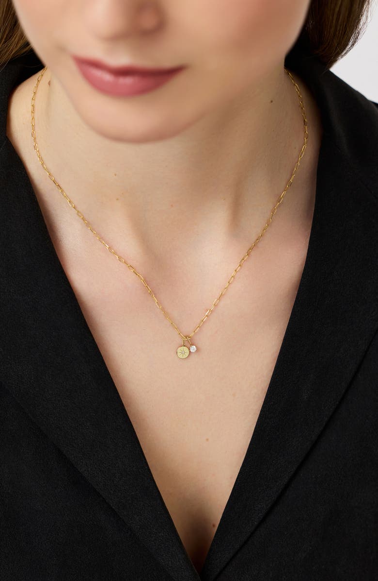 Ana Luisa Gold Diamond Necklace - Gold Diamond Star Necklace, Alternate, color, Gold