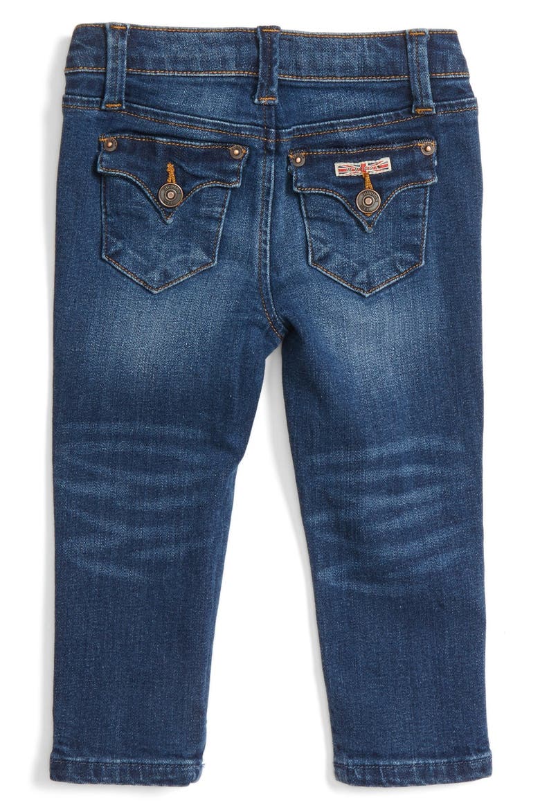 Hudson 'Collin' Skinny Jeans, Alternate, color, DARK INDIGO SAND