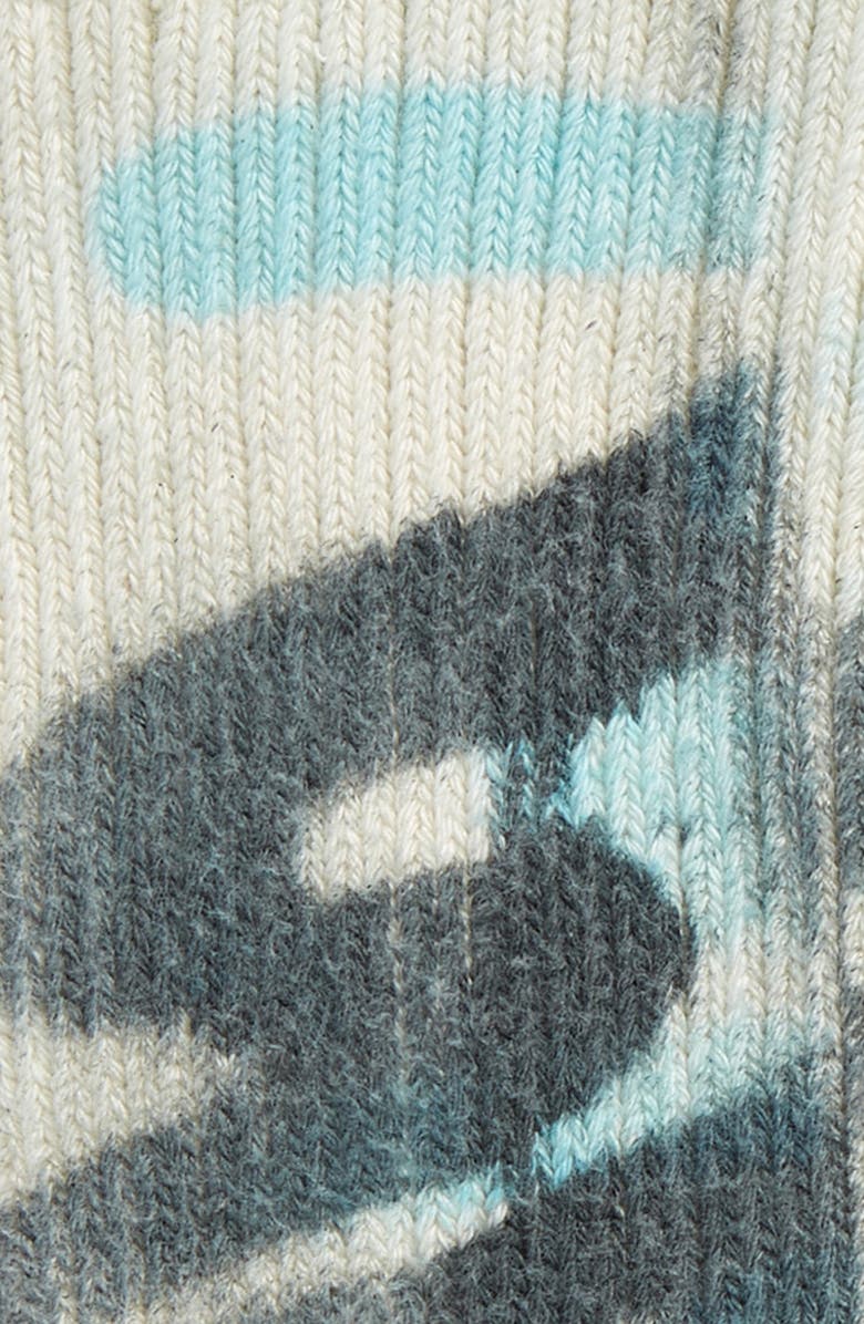 Collina Strada Small Happy Flowers Rib Socks, Alternate, color,