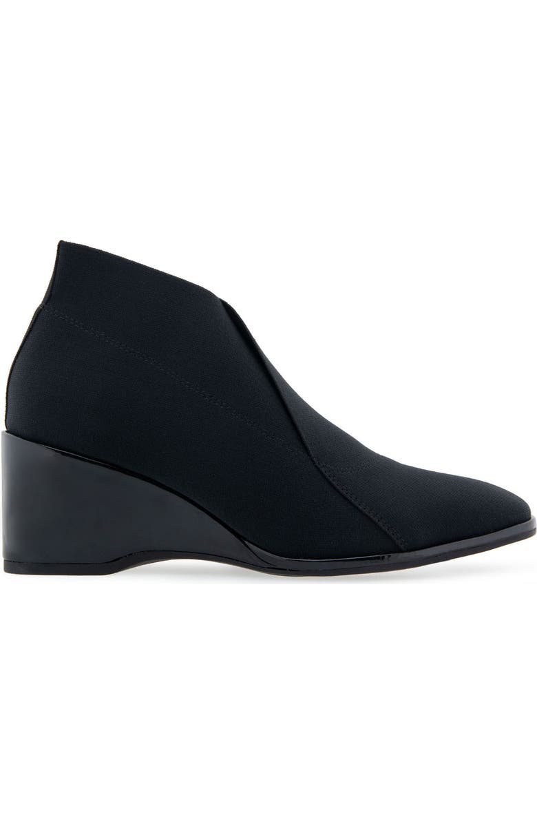 Aerosoles Anini Wedge Slip-On Bootie, Alternate, color, Black Elastic
