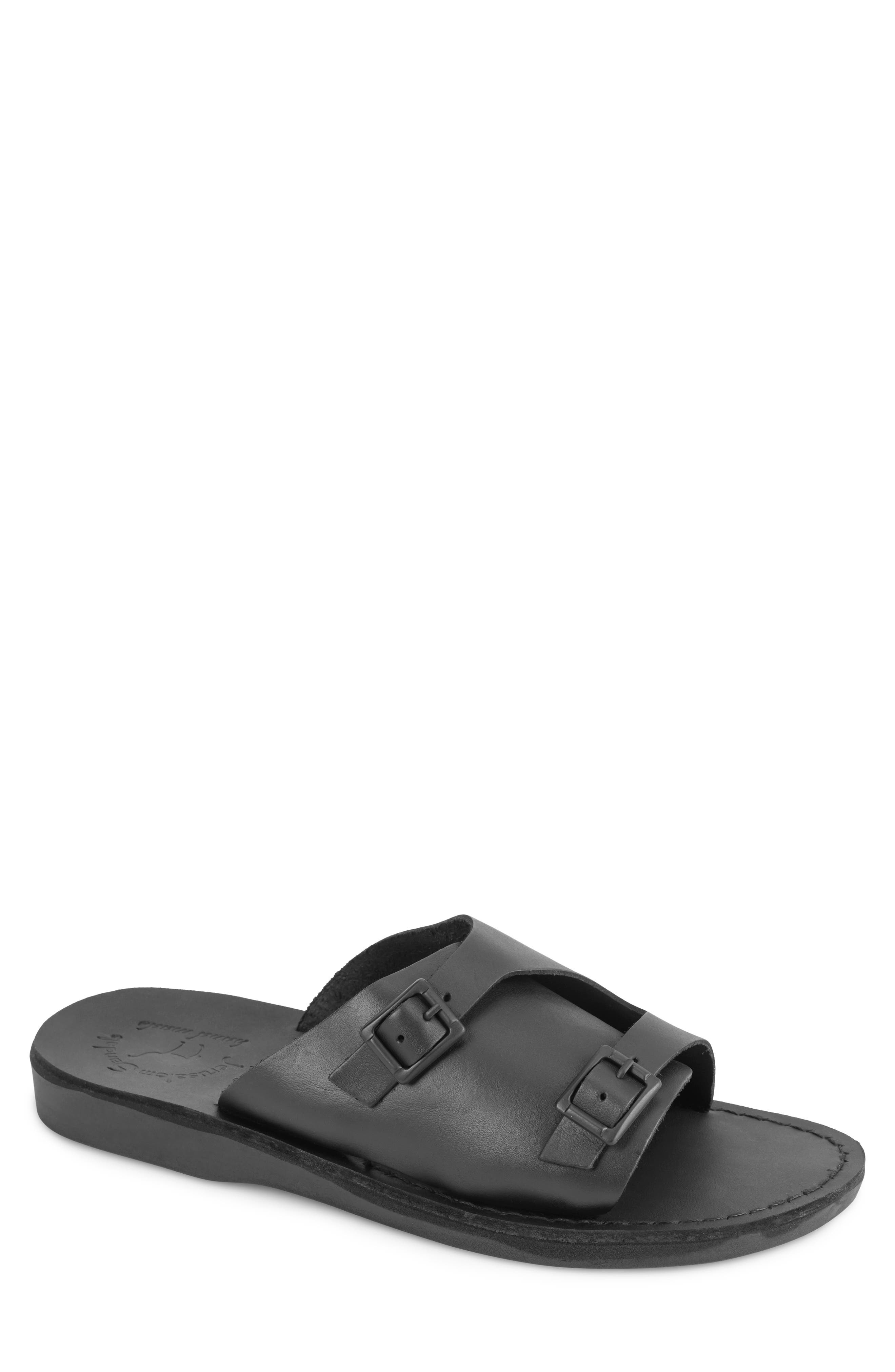Jerusalem Sandals Seth Slide Sandal, Main, color, 