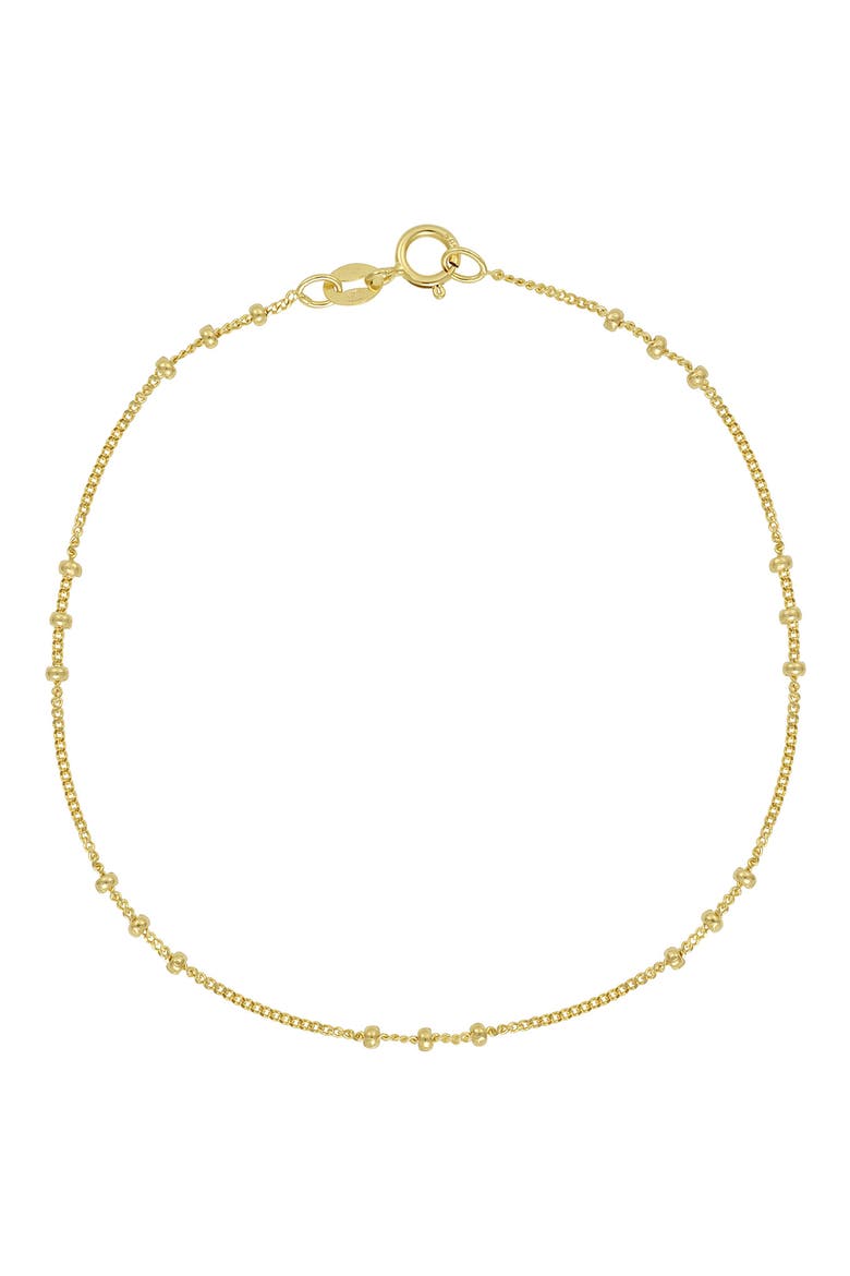 BLG 14K Gold Station Bracelet (Nordstrom Exclusive), Main, color, 14K YELLOW GOLD