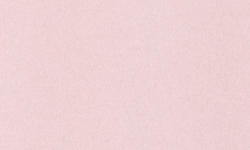 Magaschoni Cashmere Crewneck Short Sleeve Sweater In Pink