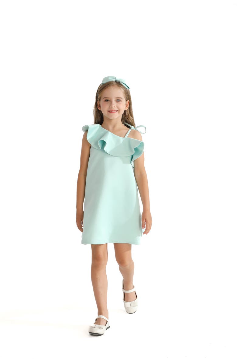 Tulleen Petulla Dress, Main, color, Green