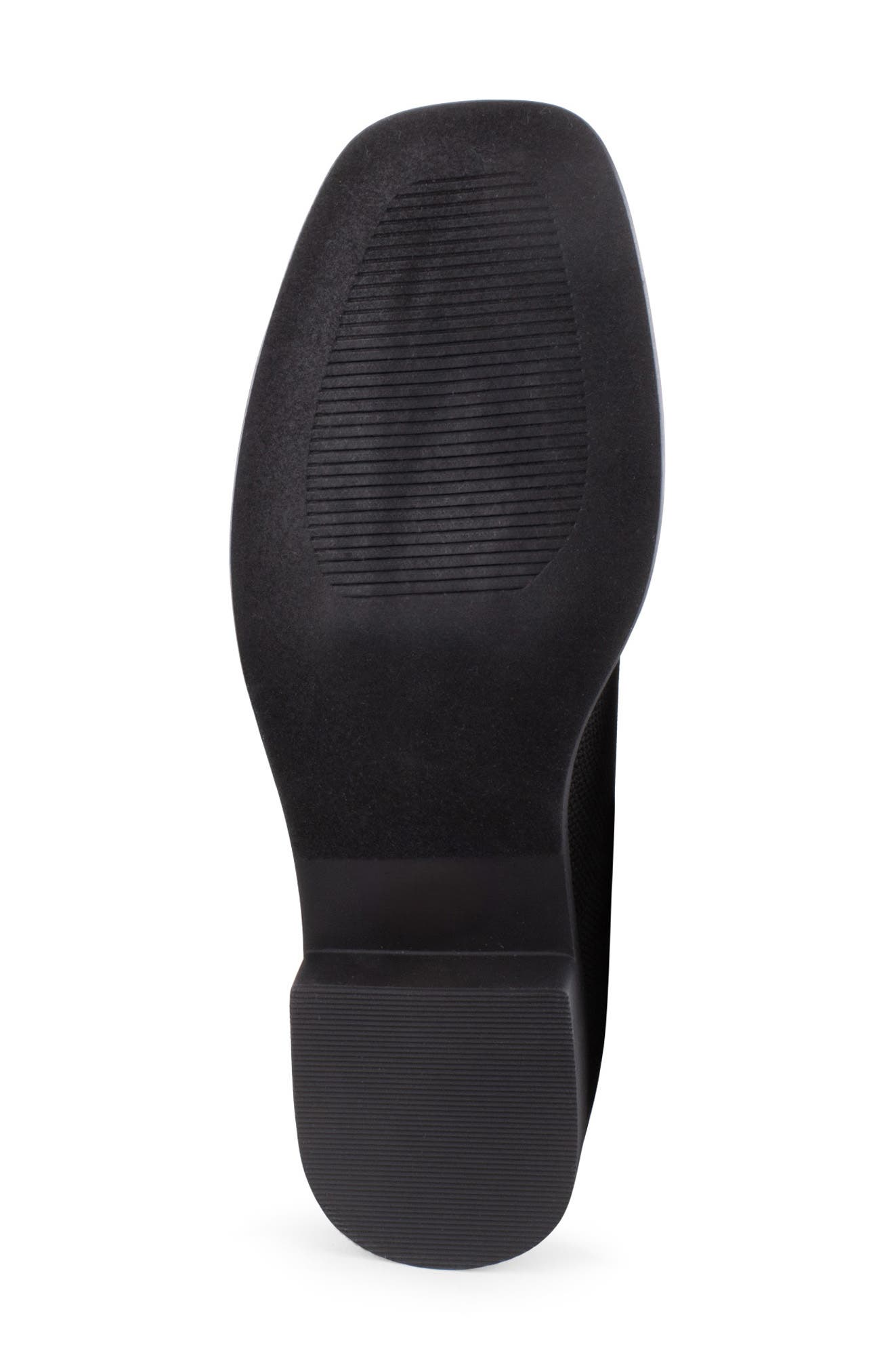 Tahari Roundabout Knit Bootie, Alternate, color, Black