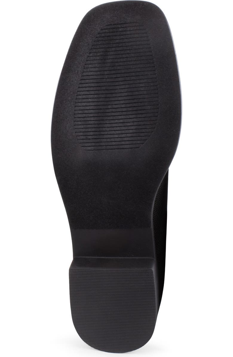 Tahari Roundabout Knit Bootie, Alternate, color, Black