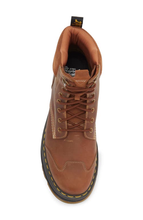 Dr. Martens' Dr. Martens Zebzag 8 Lace-up Boot In Classic Tan