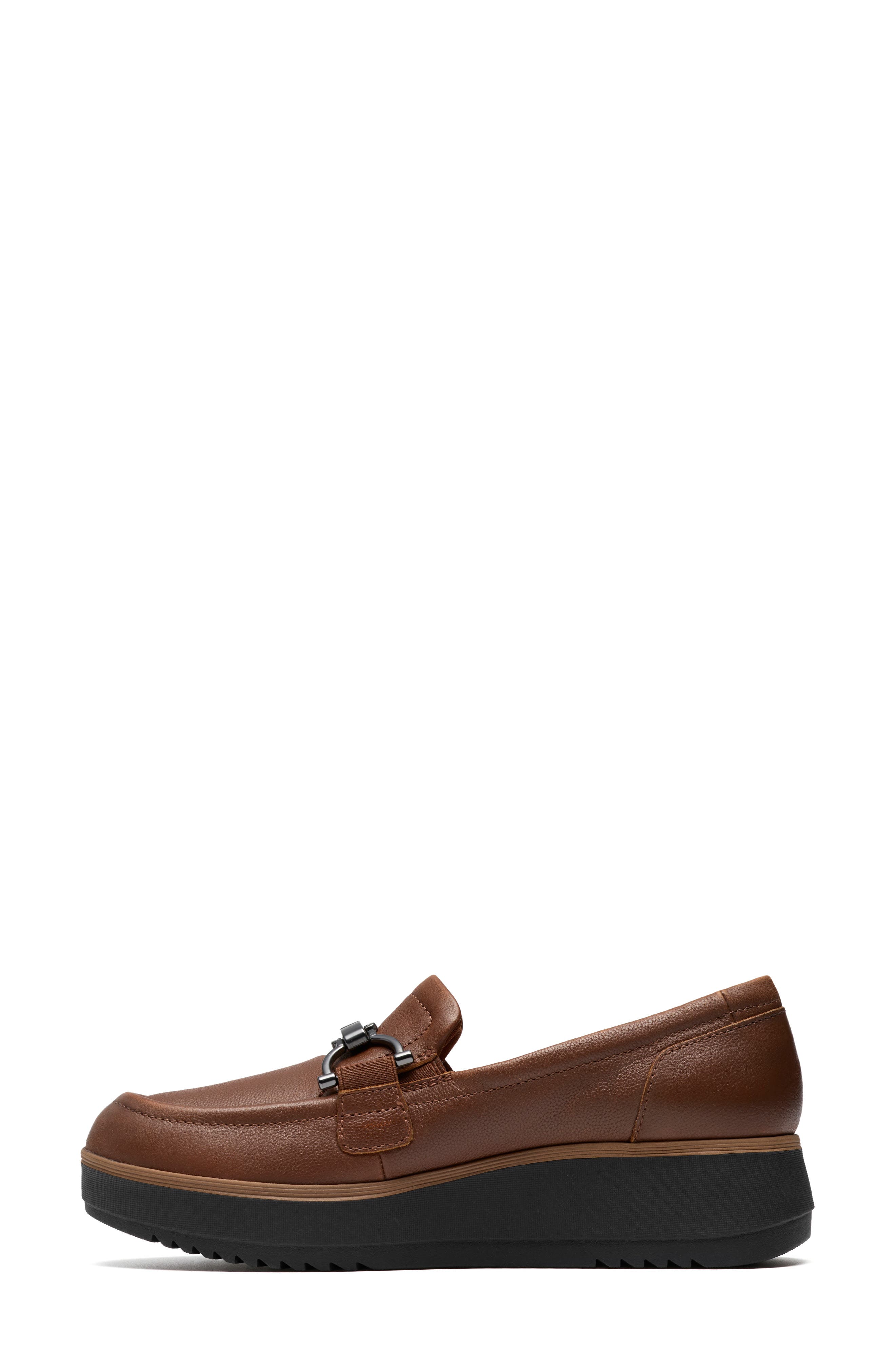 Zylah Erin Wedge Bit Loafer, Alternate, color, TAN LEATHER