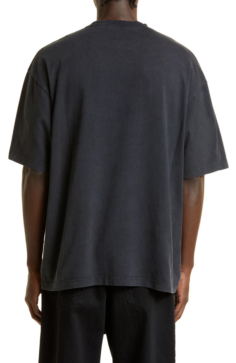 Balenciaga Men's License Logo Cotton T-Shirt, Alternate, color, 