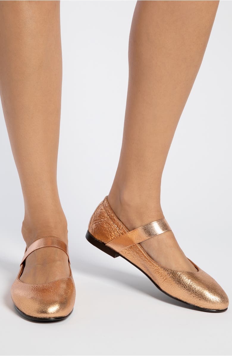 Penelope Chilvers Rock and Roll Mary Jane Flat, Alternate, color, Bronze