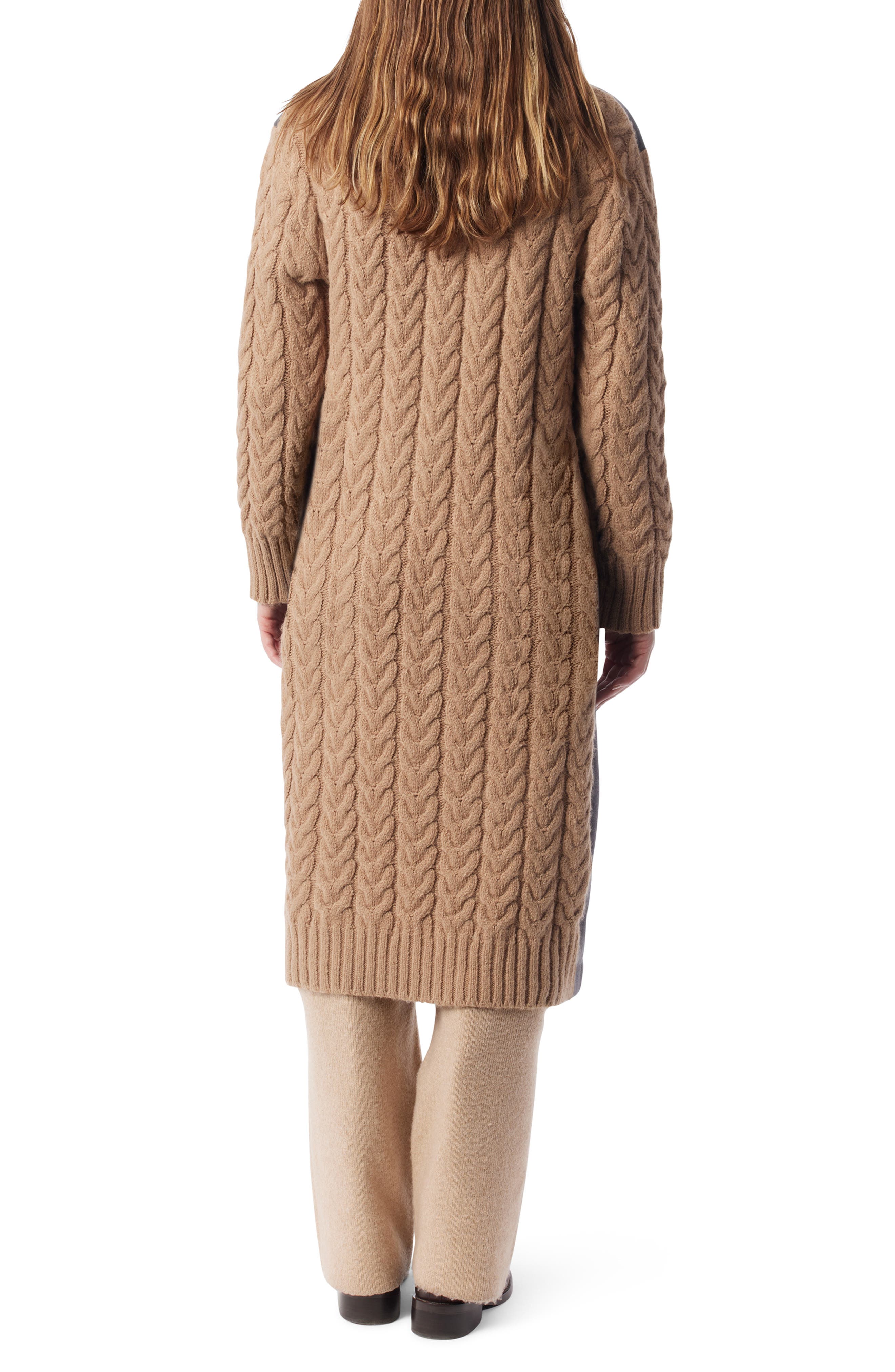 Adara Mixed Media Coat - image 2