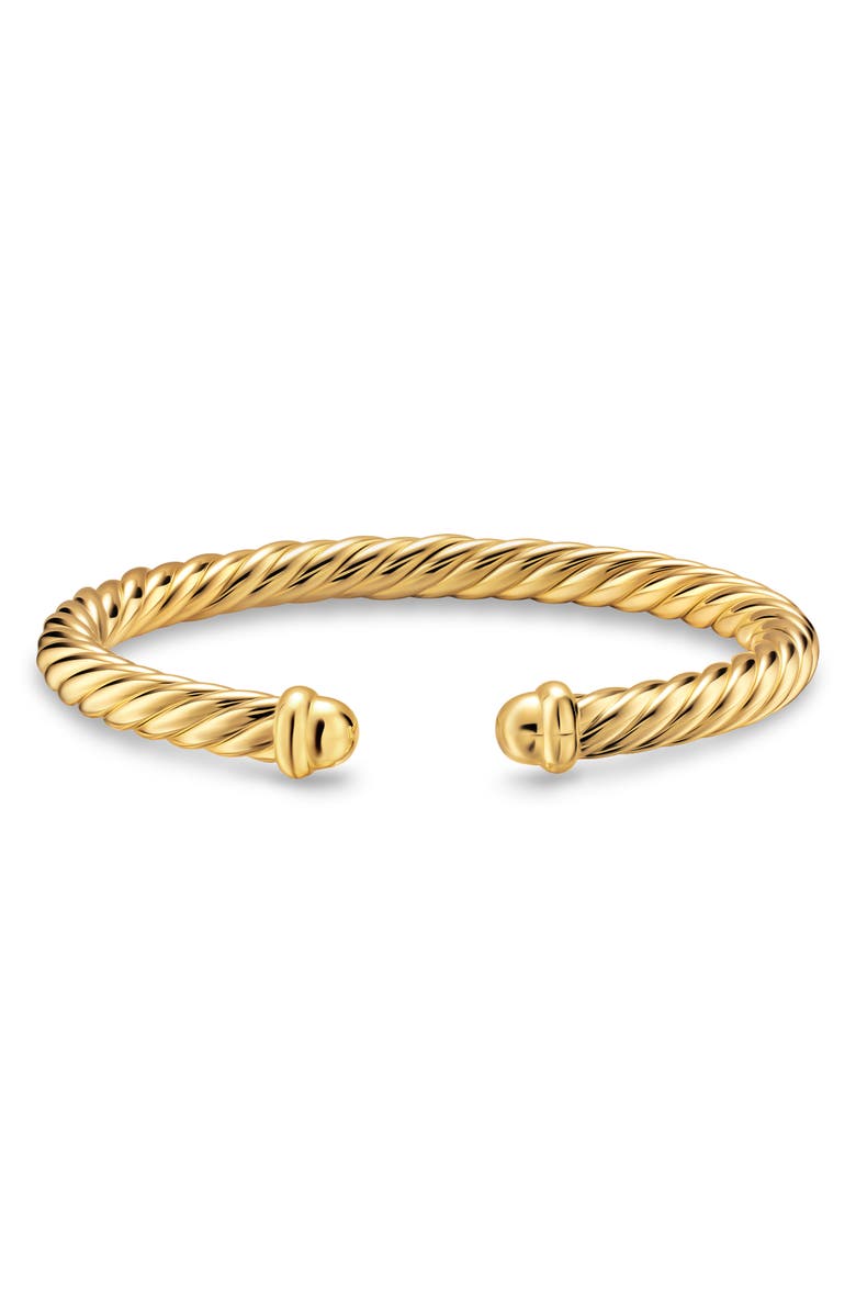 David Yurman Cablespira<sup>®</sup> Flex Bracelet, 6mm, Alternate, color, Gold