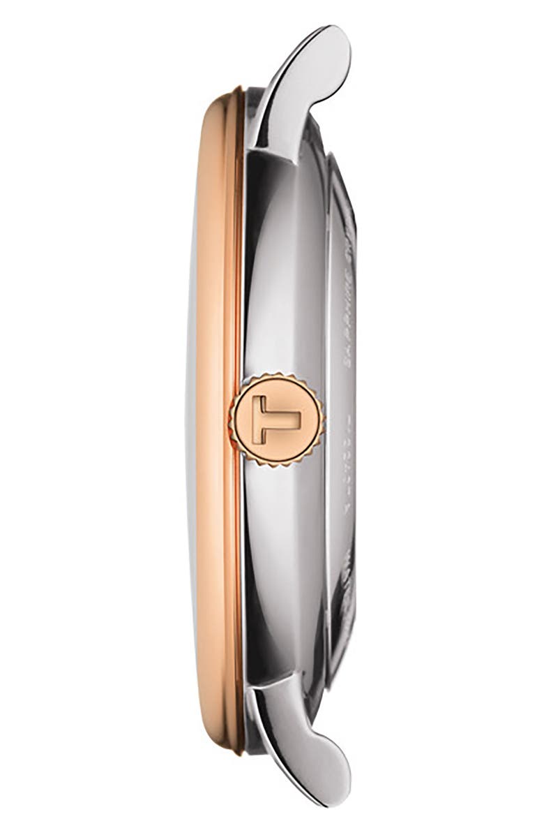 Tissot Carson Premium Powermatic Bracelet Watch, 40mm, Alternate, color, Silver