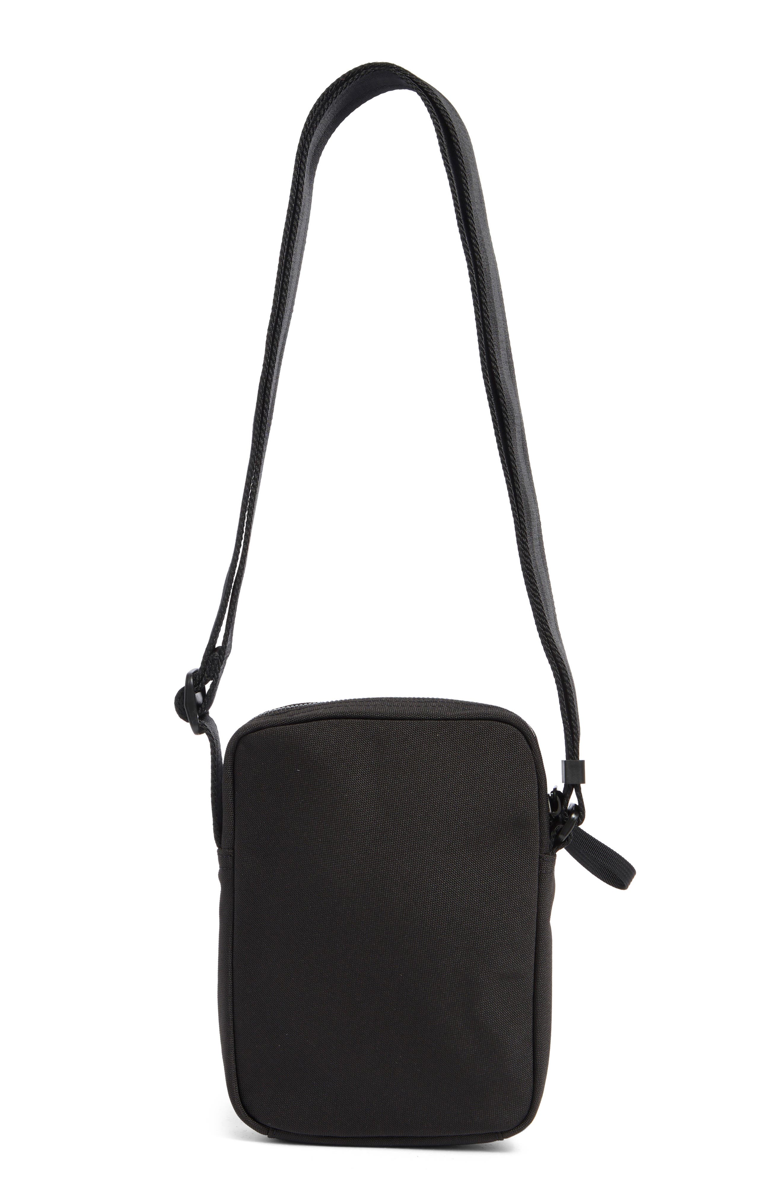 BOSS Pixel Logo Crossbody Bag, Alternate, color, Black