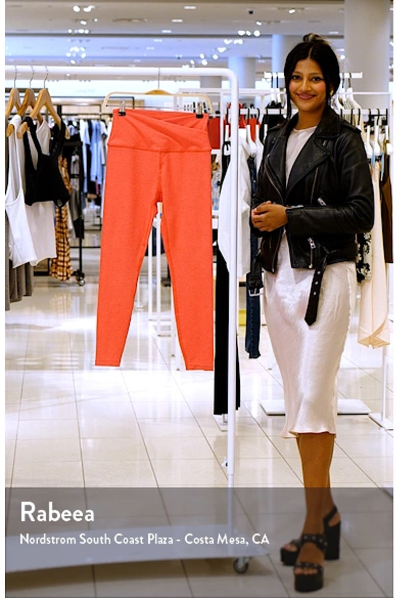 At Your Leisure Space Dye High Waist Midi Leggings video