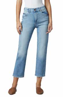 DL1961 Patti High Waist Ankle Straight Leg Jeans