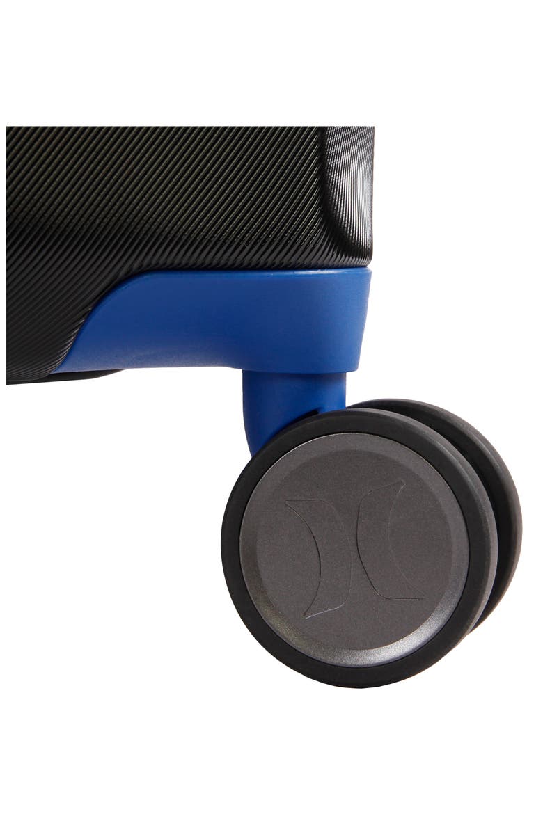 Wave 29" Hardshell Spinner Suitcase, Alternate, color, BLACK/ BLUE