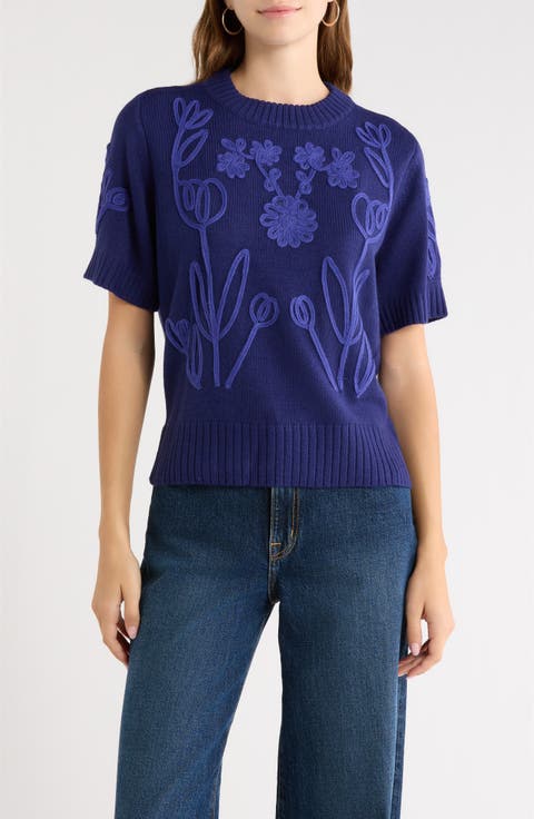 Winsley Floral Embroidered Sweater