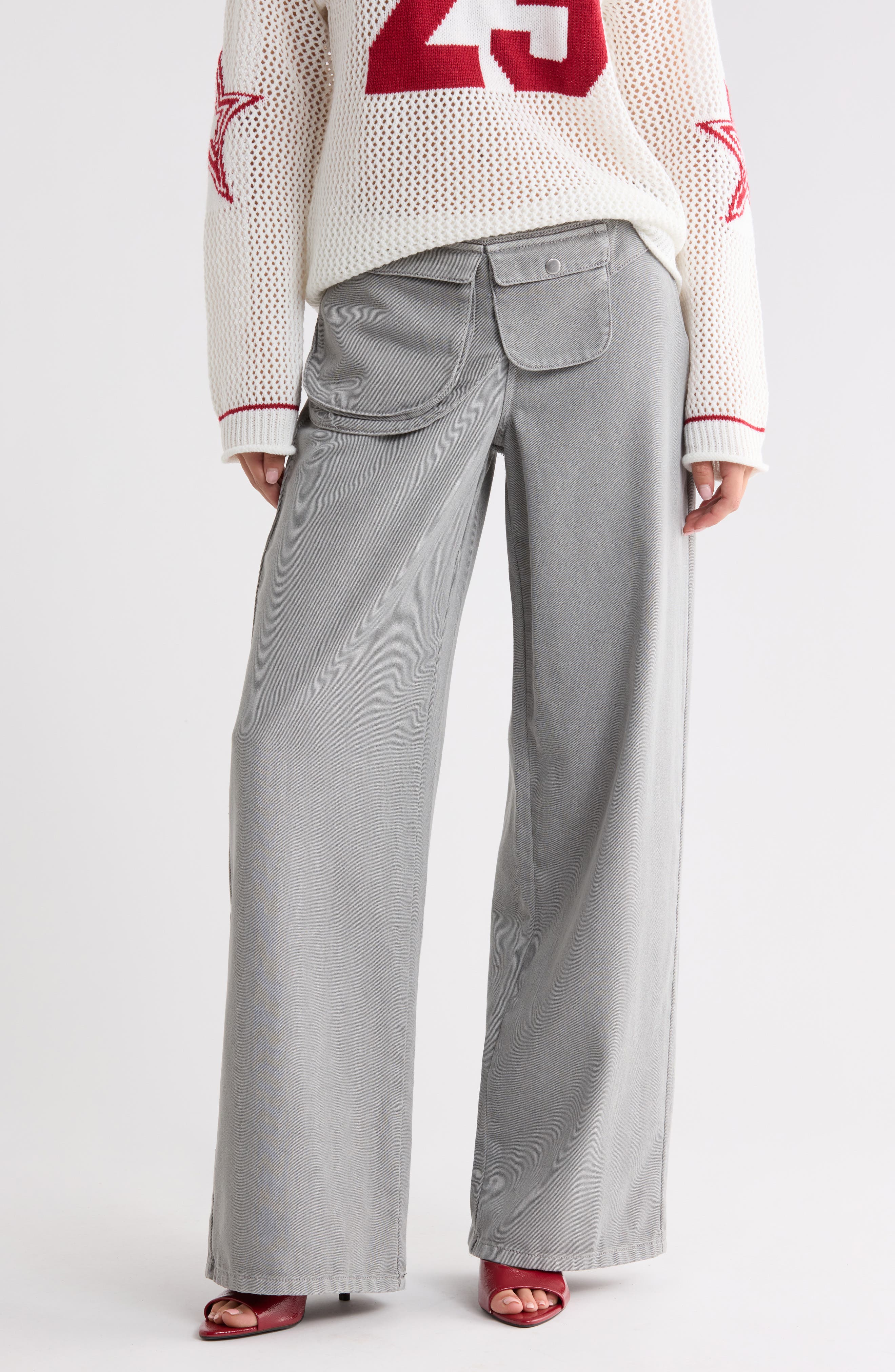 Incognito Low Rise Wide Leg Jeans