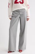 Princess Polly Incognito Low Rise Wide Leg Jeans