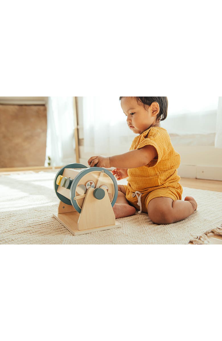 Wonder & Wise by Asweets Wooden Activity Roller, Alternate, color, Multi