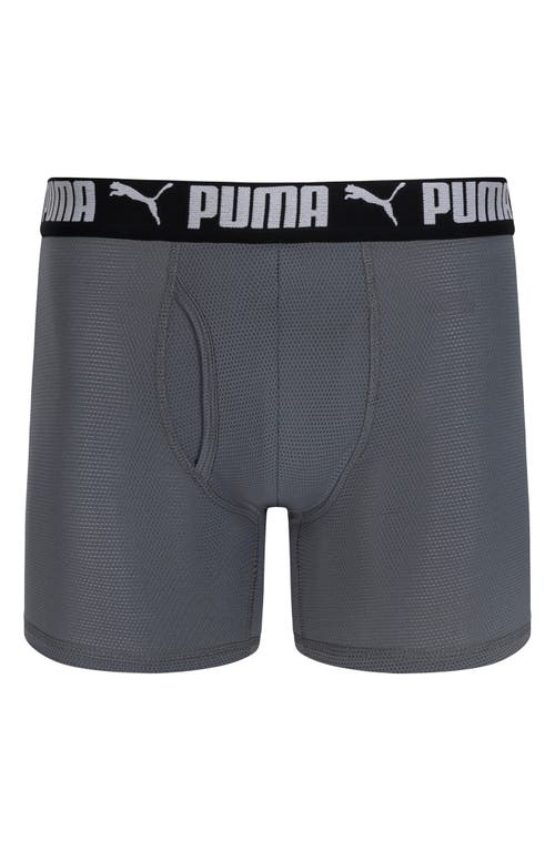 Puma 3-pack Mesh Boxer Briefs In Multi