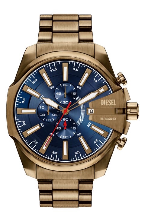 Mega Chief Slim Chronograph Bracelet Watch, 48mm