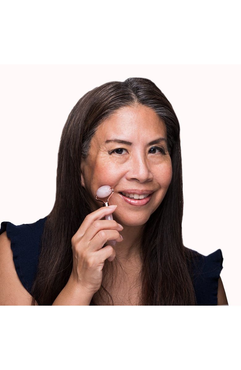 Caire Beauty Face Ritual Petite Roller, Alternate, color, Light Pink