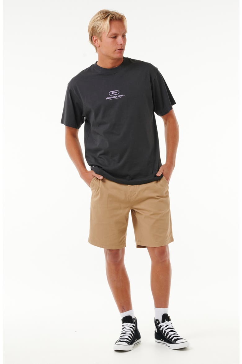 Classic Surf Chino Shorts, Alternate, color, KHAKI