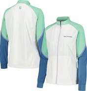 FOOTJOY Women's FootJoy White THE PLAYERS Color Block Full-Zip Jacket