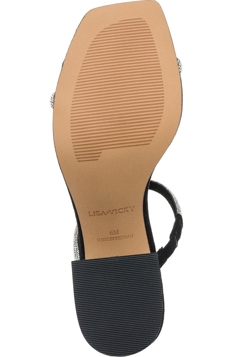 Lisa Vicky Mood Pavé Block Heel Slide Sandal, Alternate, color,