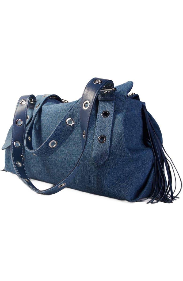 maje Denim Miss M XL bag, Alternate, color,