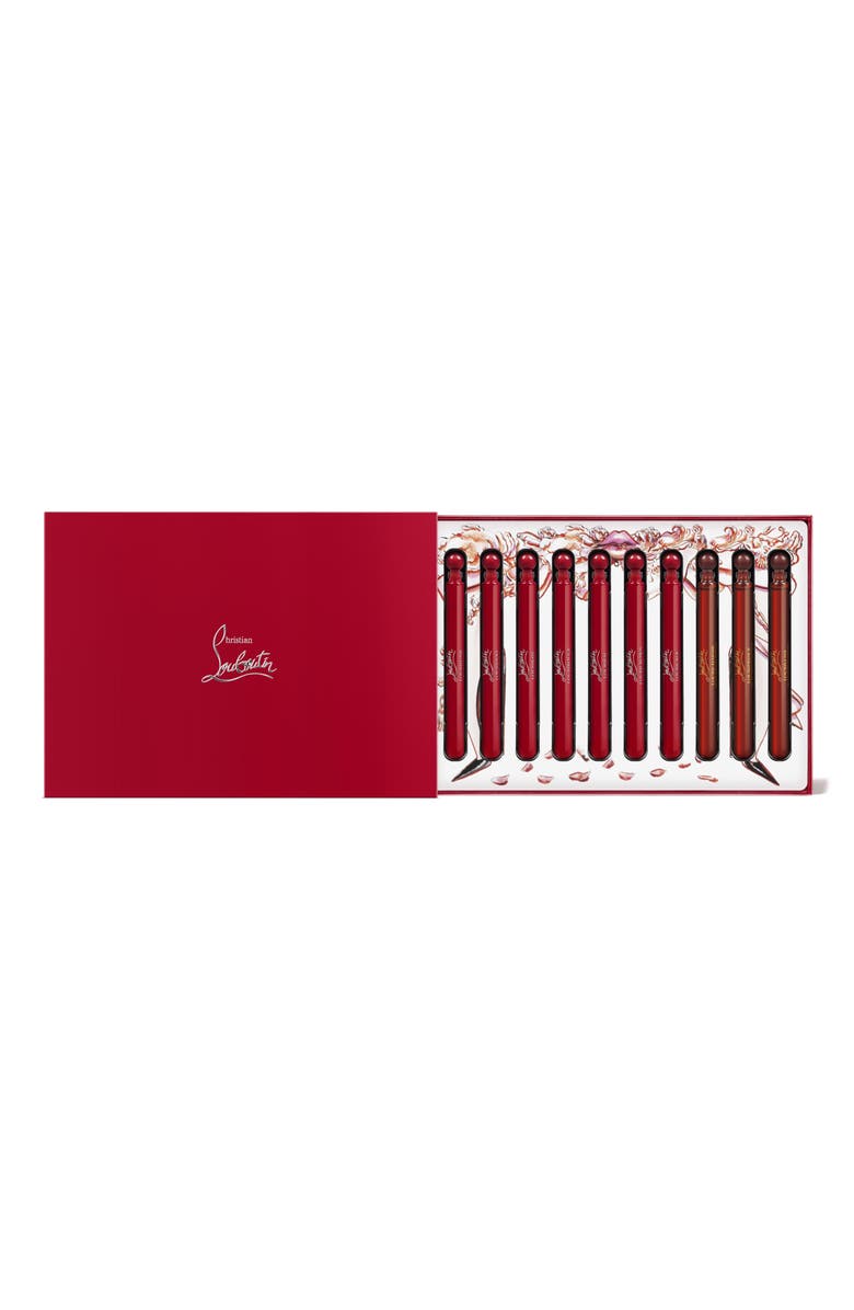 Christian Louboutin Loubiworld Scent Library 10-Piece Fragrance Set, Main, color,