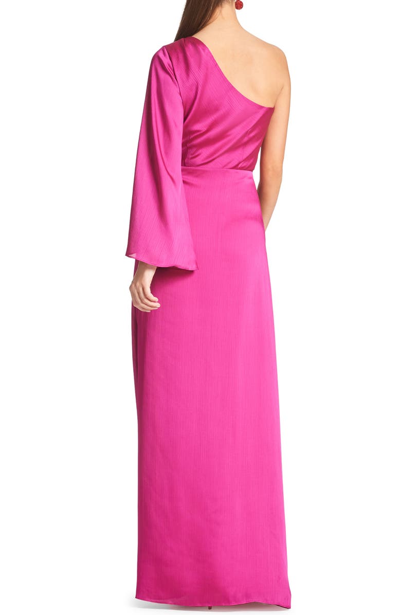 Sachin & Babi Keely Crinkle Georgette Gown, Alternate, color,
